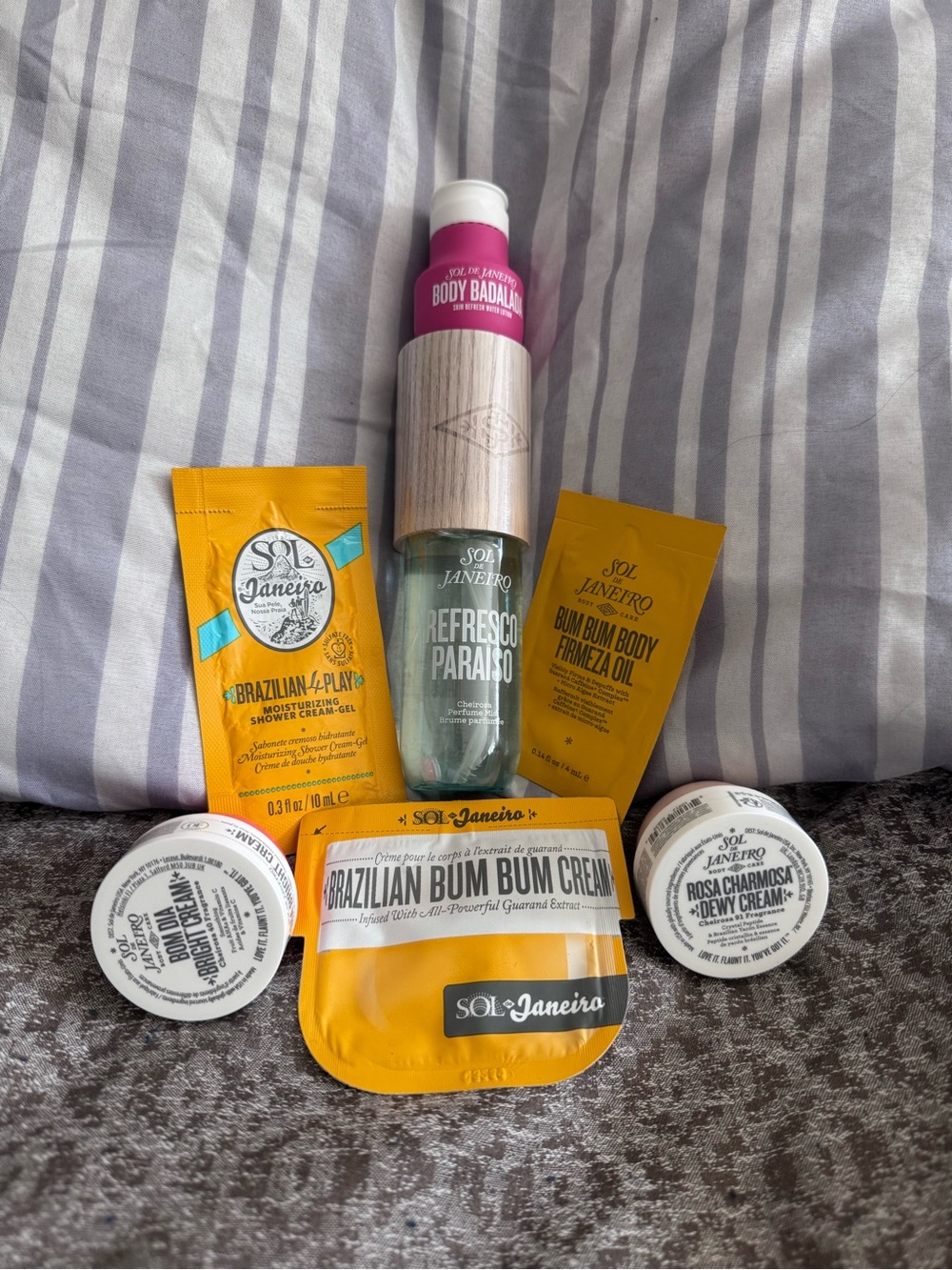 New Luxury Skincare Lot 7 Sol De Janeiro Refresco Paraiso Bum Bum Badalada More
